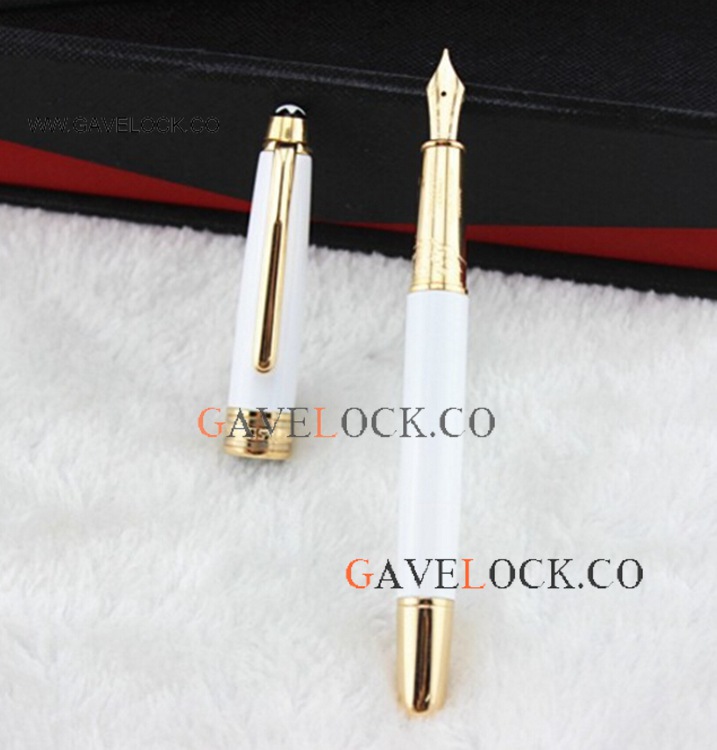Mont Blanc Meisterstuck Gold Fountain - Best Montblanc Fountain Pens